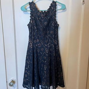 Blue Mini Dress, Formal
